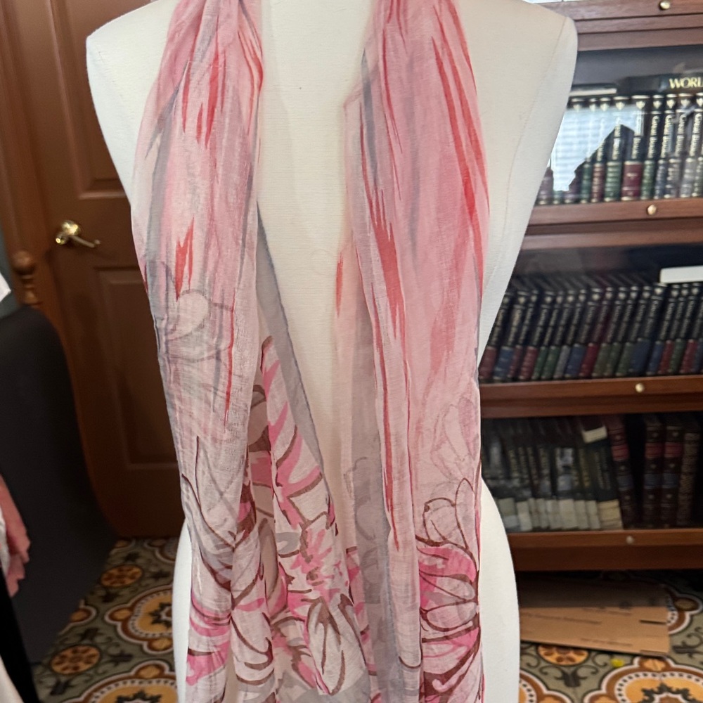 Colorful Geometric Pattern Lightweight Scarf - image 7